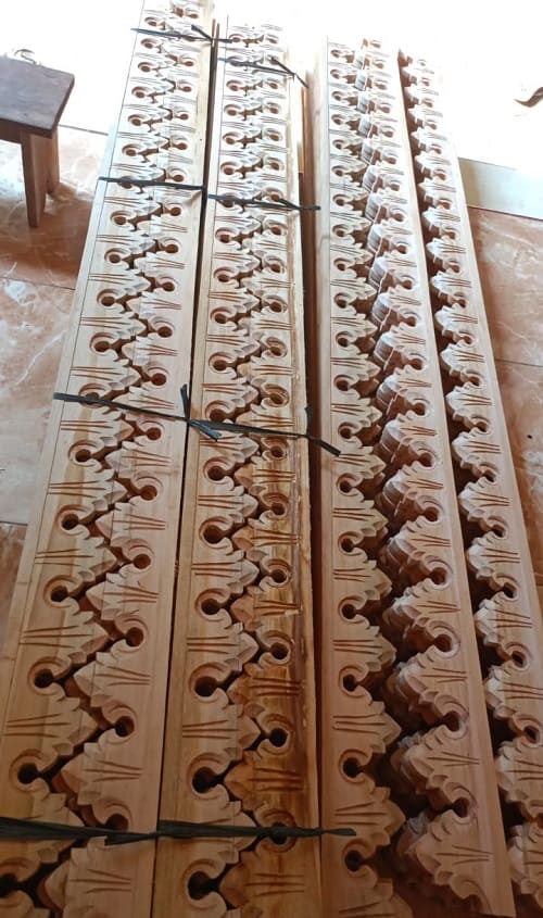 lisp kayu mahoni 10 cm